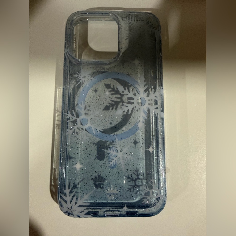 Velvet Caviar Blue Snowflake Phone Case